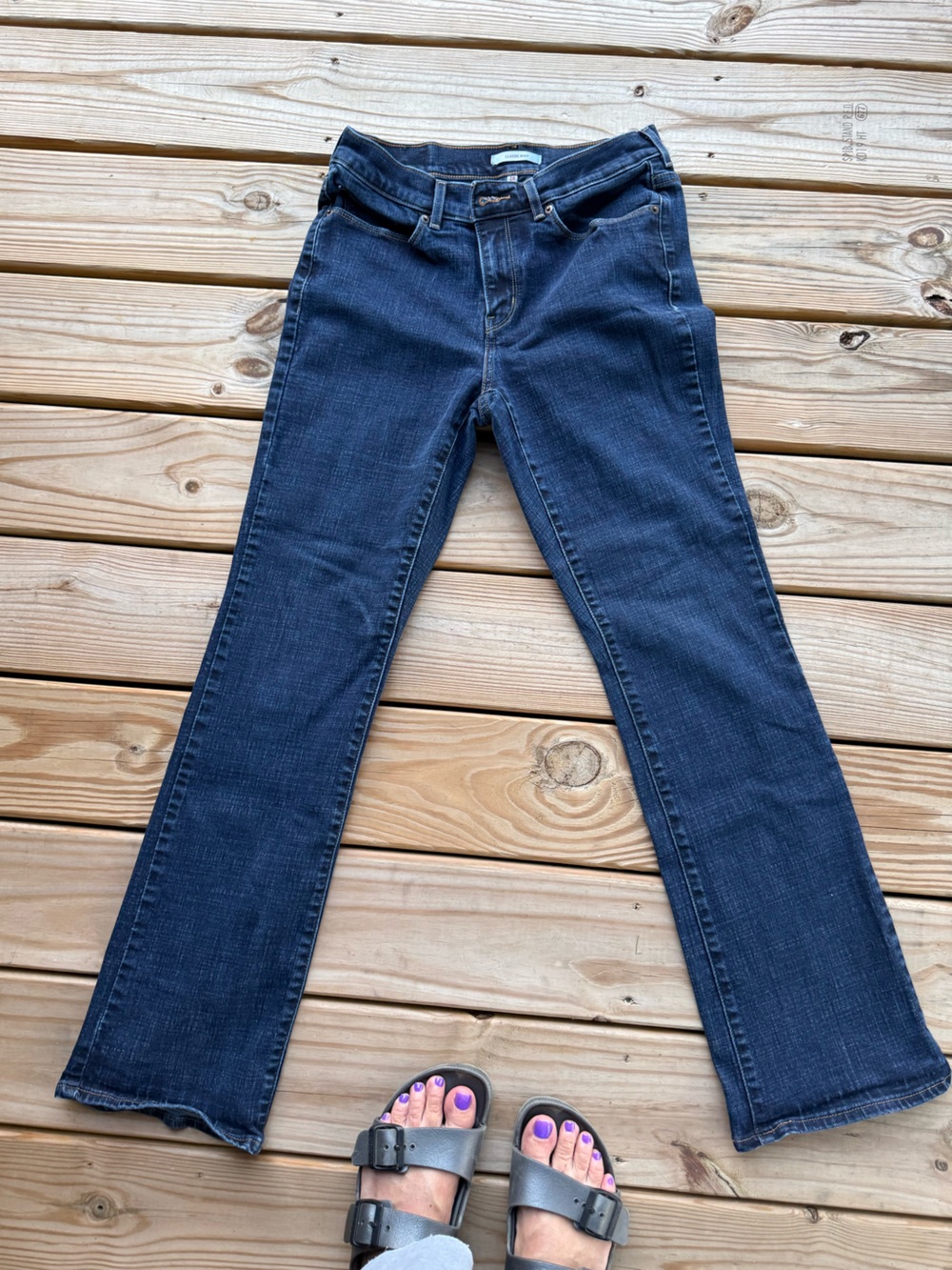 Levi's Dark Indigo Classic Boot Jeans